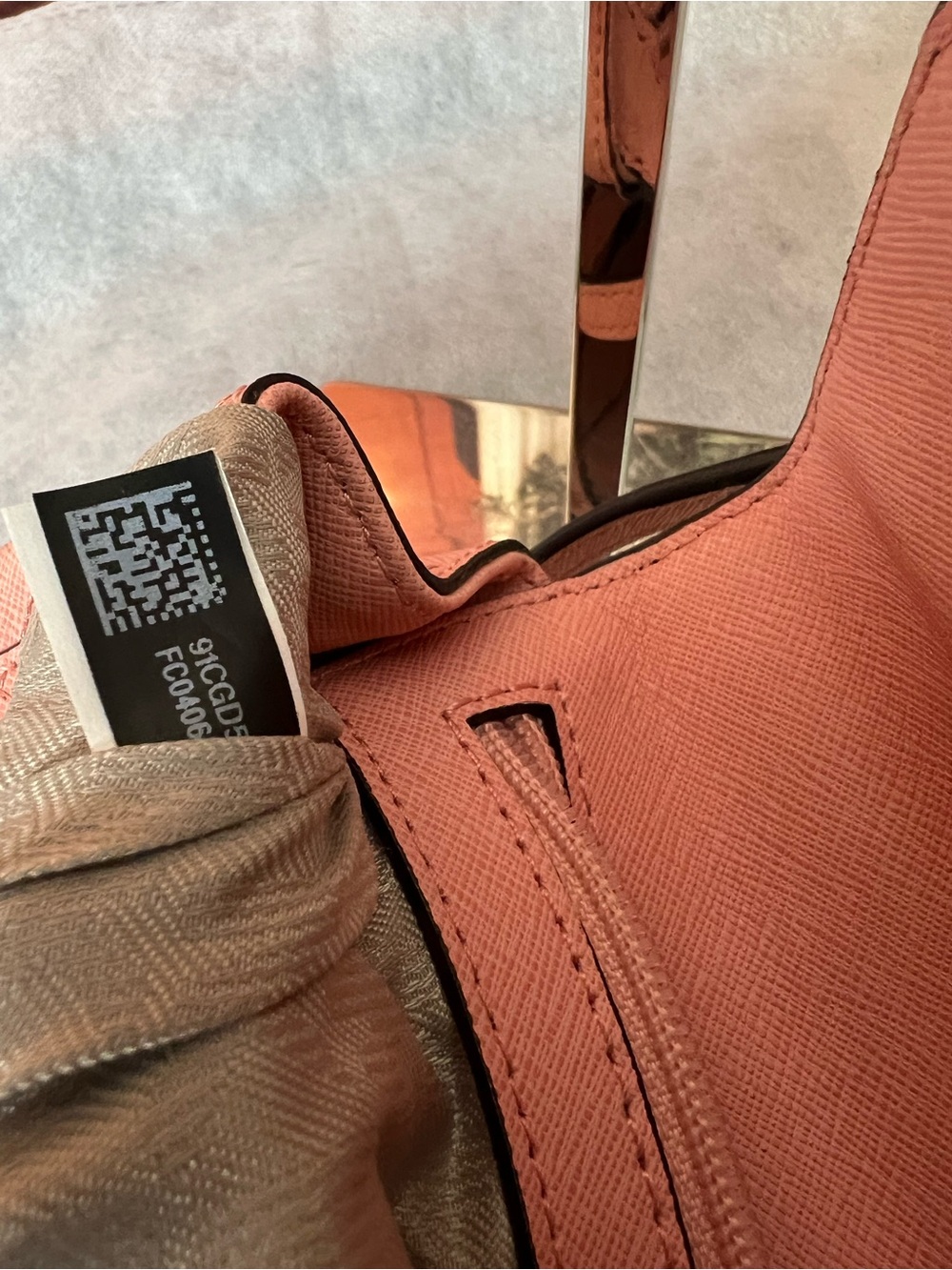 MICHAEL KORS Ava Pink Quilted Leather Top-Handle Crossbody ๐ - Picture 10 of 14
